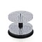 Azar Displays Two Tier Revolving Display 8"H x 11"Dia. - round slot 1"dia 225025 - alternate 1
